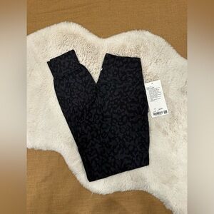 NWT Lululemon Align HR Jogger in Formation Camo Deep Coal - US 4